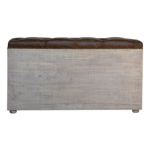 Buffalo Hide Acid Wash Shoe Cabinet