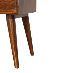 IN1691- Modern Chestnut Solid Wood Bedside