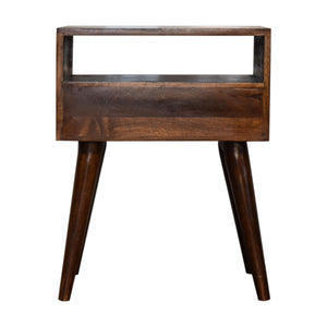 IN1691- Modern Chestnut Solid Wood Bedside