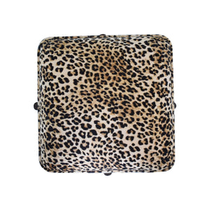 Leopard Footstool