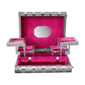 Fuchsia Pink Single Jewellery Box