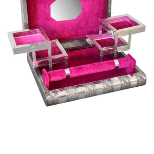 Fuchsia Pink Single Jewellery Box