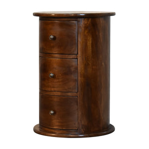 3 Drawer Chestnut Drum