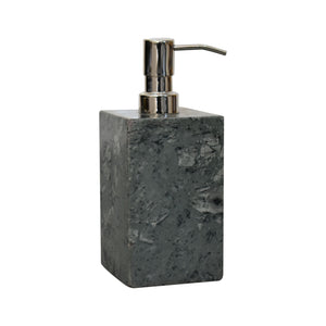 Polished Black Marble Bathroom Set of 5