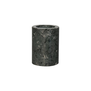 Polished Black Marble Bathroom Set of 5