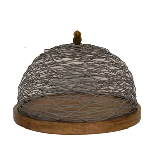 Blue Bird Nest Cake Stand