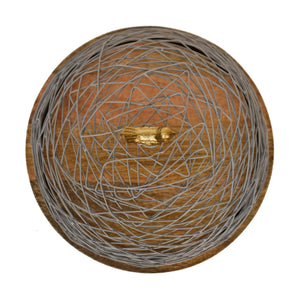 Blue Bird Nest Cake Stand