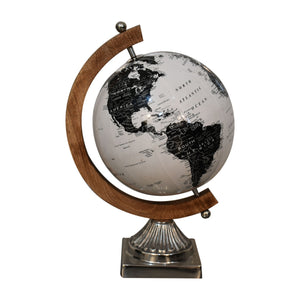 Black and White Globe