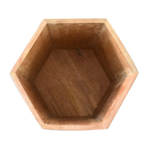 Hexagonal Floral Umbrella Stand