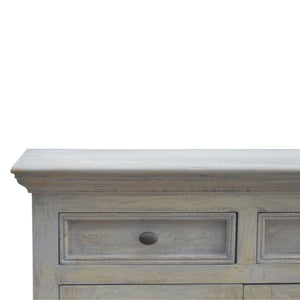 Stone Acid Wash Glazed Sideboard