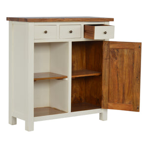 Country Two Tone Cabinet