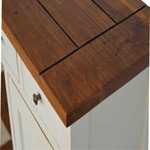 Country Two Tone Cabinet