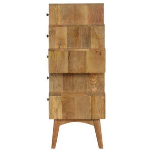 Solid Wood Tower Chest Cabinet