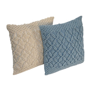 Lira Cushion Set of 2 - Natural White