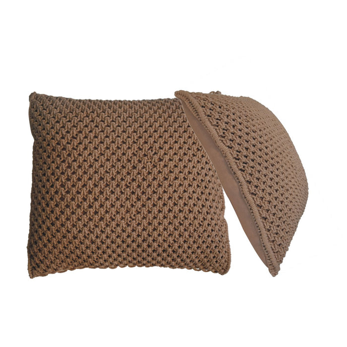 Myra Cushion Set of 2 - Coffee