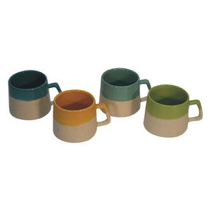 Half Dip Multi Mug Set of 4