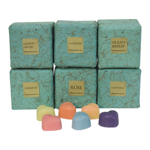 Owl Wax Melter Set (Lavender, Jasmine, Citonella, Ocean Breeze, Rose & Lemongrass)