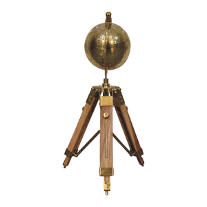 Brass Antique Tripod Globe