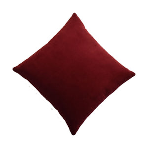 Quinn Cushion - Wine Red