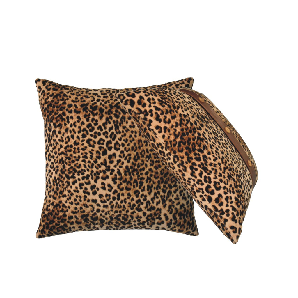 Quinn Cushion Set of 2 - Leopard