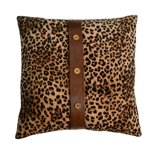 Quinn Cushion Set of 2 - Leopard