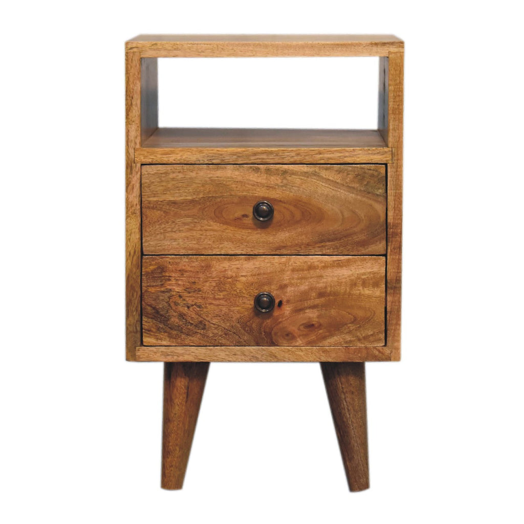 Mini Oak-ish Classic Open Bedside