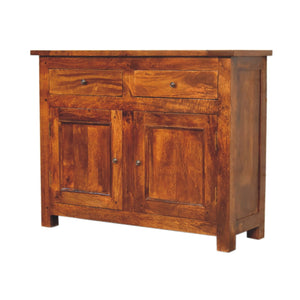 IN3303 - Chestnut Small Sideboard with 2 Drawers