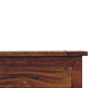 IN3303 - Chestnut Small Sideboard with 2 Drawers