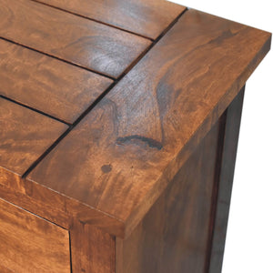 IN3303 - Chestnut Small Sideboard with 2 Drawers