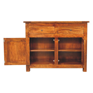 IN3303 - Chestnut Small Sideboard with 2 Drawers