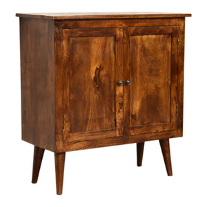 IN3304 - Chestnut Solid Wood Nordic Style Cabinet