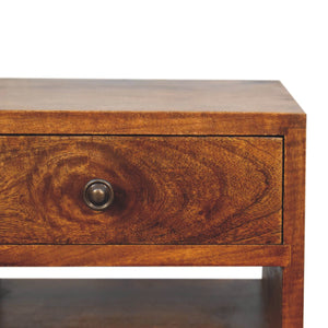 IN3309 - Mini Classic Multi Chestnut Bedside