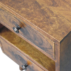 IN3309 - Mini Classic Multi Chestnut Bedside