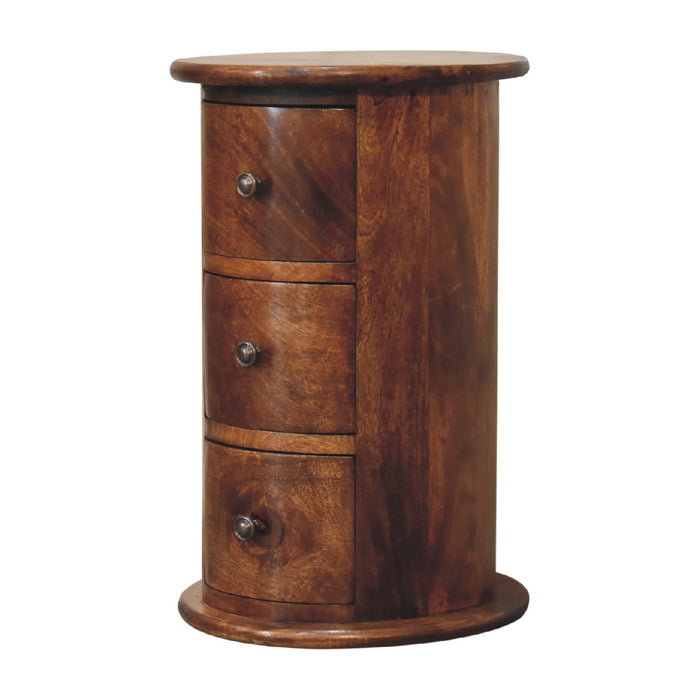 IN3310 - Mini Chestnut Drum Chest