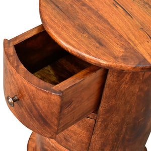 IN3310 - Mini Chestnut Drum Chest