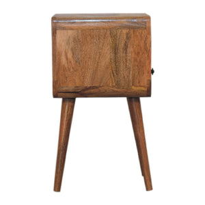 Mini Oakish Curve Open Bedside