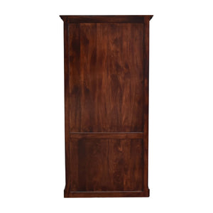 Tall Cherry Glazed Cabinet