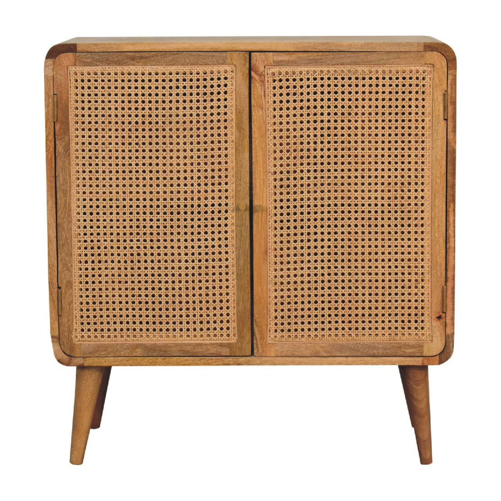 Larrisa Woven Storage Cabinet