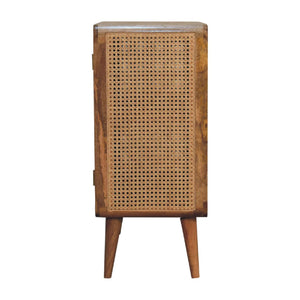 Larrisa Woven Storage Cabinet