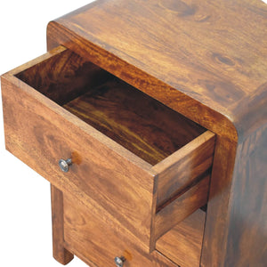 Aspen 3 Drawer Bedside