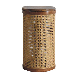 IN3461 - Rattan Lid-up Storage Stool