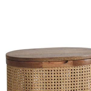 IN3461 - Rattan Lid-up Storage Stool