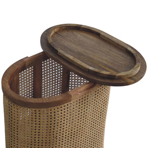 IN3461 - Rattan Lid-up Storage Stool