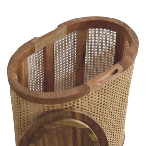 IN3461 - Rattan Lid-up Storage Stool