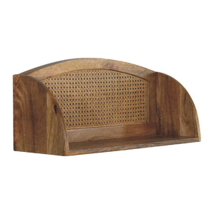 IN3462 - Rattan Open Wall Mounted Shelf