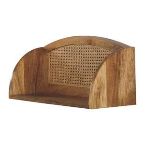 IN3462 - Rattan Open Wall Mounted Shelf