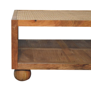 IN3464 - Large Rattan Coffee Table