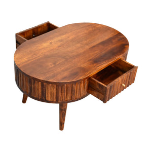 Stripe Chestnut Coffee Table