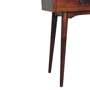 Chestnut Hallway 2 Drawer Console Table