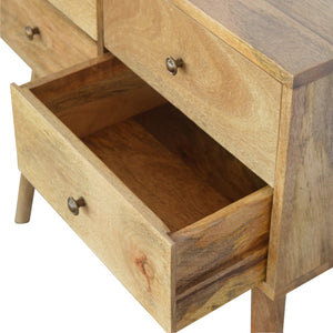 Nordic 4 Drawer Console